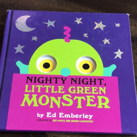 Other - Nighty Night, Little Green Monster By Ed Emberley Book